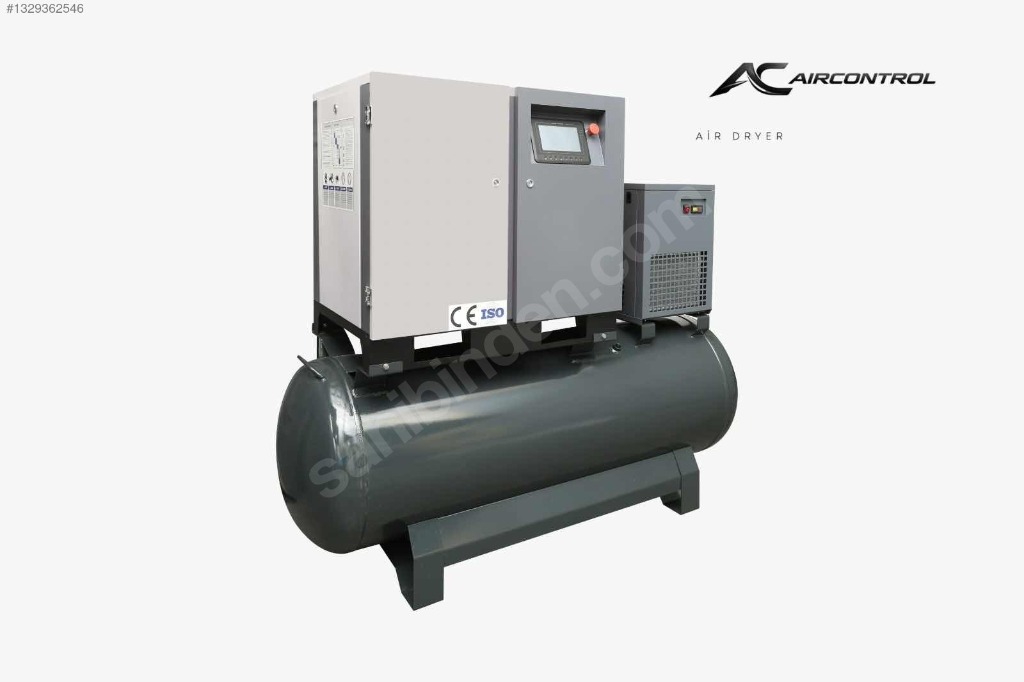11 KW (15HP) VİDALI KOMPRESÖR SET ÜSTÜ HAZIR