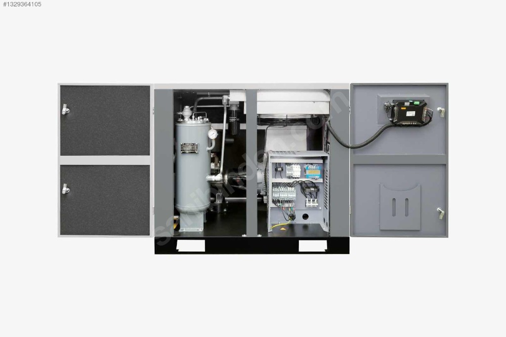 15 KW (20HP) VİDALI HAVA KOMPRESÖRÜ HIZLI TESLİMAT - Görsel 4